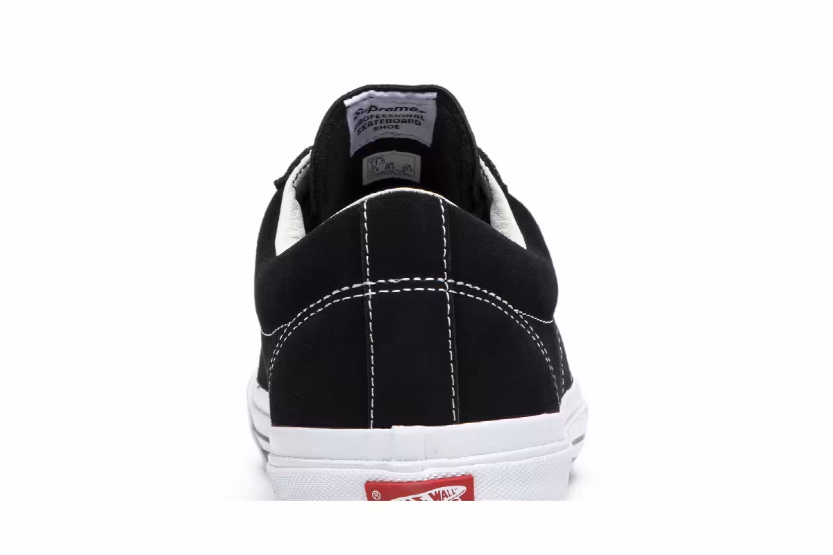 Supreme x Vans Sid Pro Black, view 8