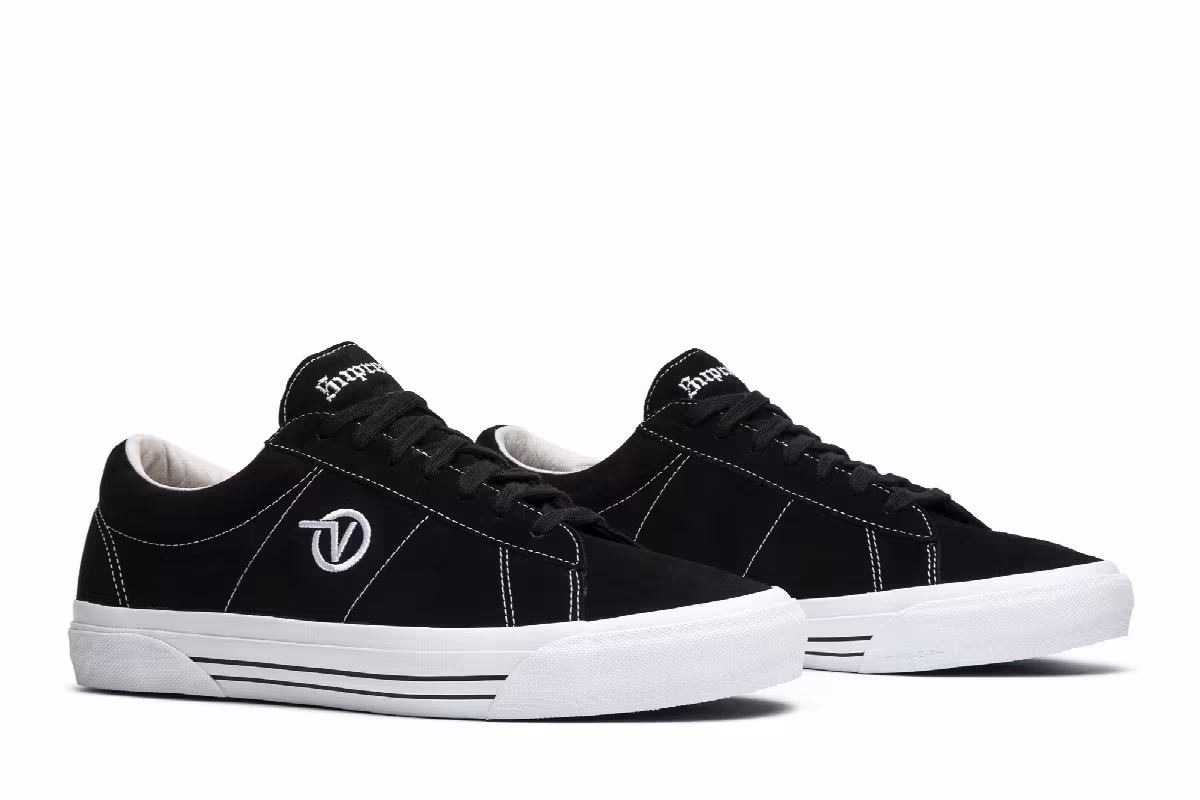 Supreme x Vans Sid Pro Black, view 9