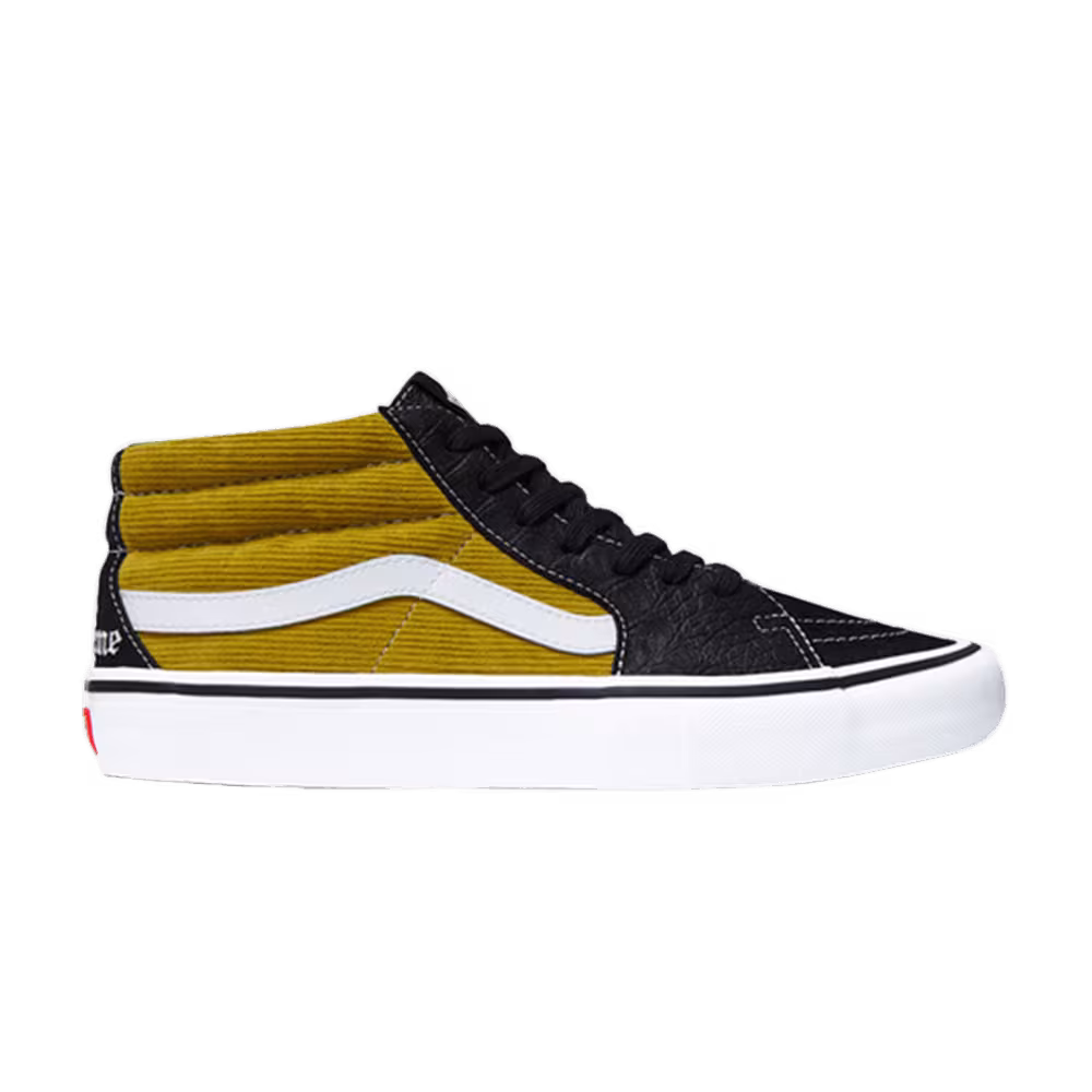 Supreme x Vans Sk8 Mid Pro Corduroy Croc