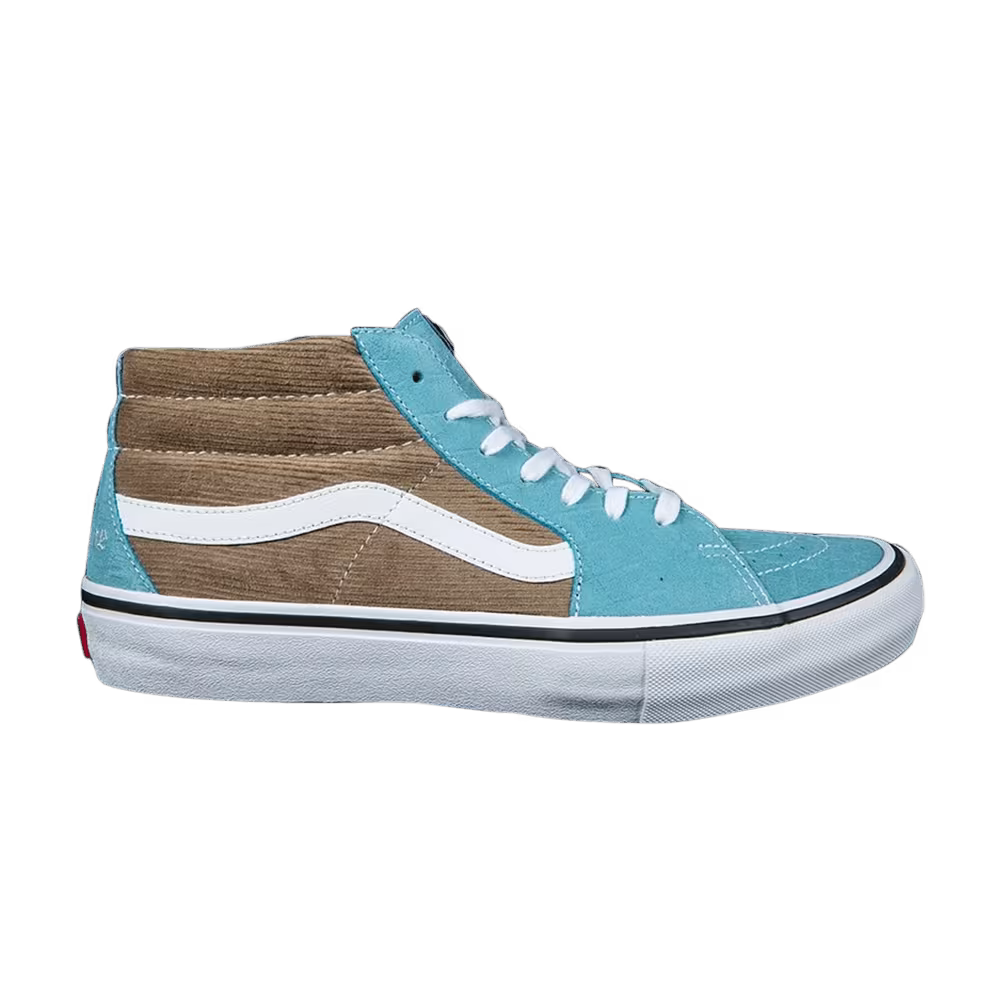 Supreme x Vans Sk8 Mid Pro Corduroy Croc