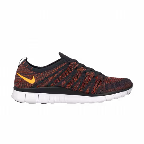 Nike Free Flyknit NSW 'Anthracite Laser Orange'