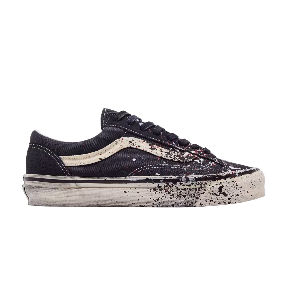 Vans Old Skool 36 Paint Splatter Paint Splatter Charcoal Grey
