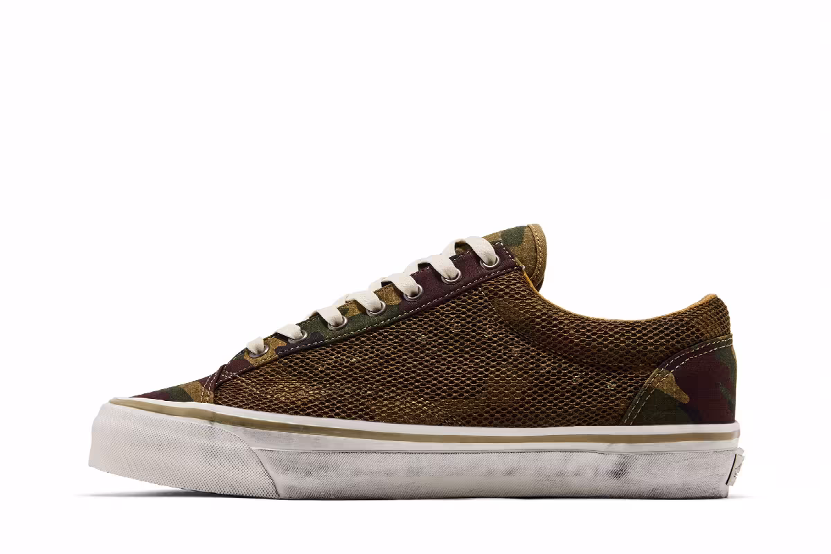 Vans Premium Old Skool 36 Woodland Camo Green, view 4