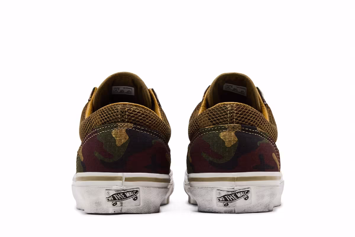 Vans Premium Old Skool 36 Woodland Camo Green, view 7
