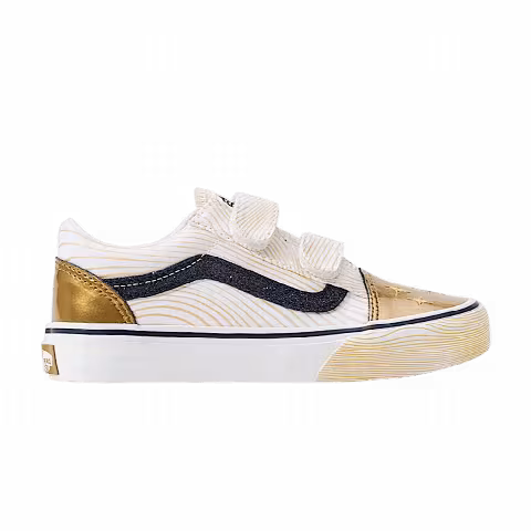 KPop Demon Hunters x Vans Little Kids Old Skool V 'Golden'