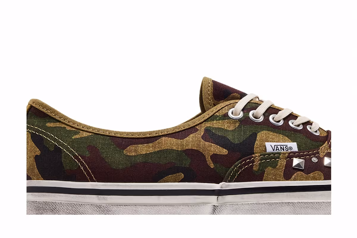 Vans Premium Authentic Woodland Camo Green, view 3