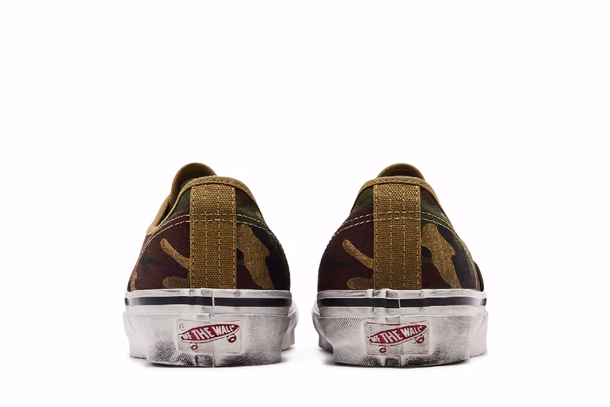 Vans Premium Authentic Woodland Camo Green, view 7