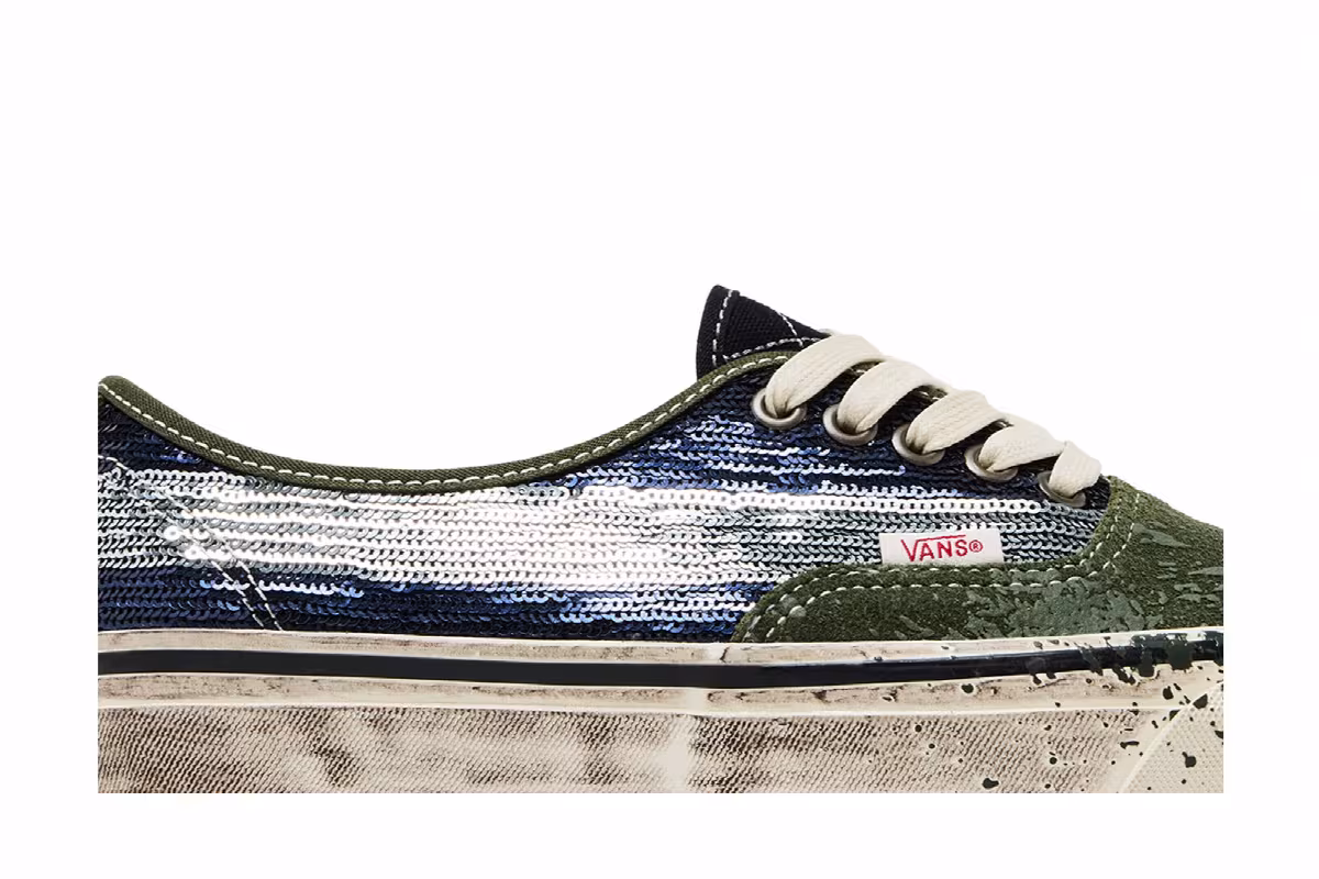 Vans Authentic Premium La Habana - Green Blue, view 3