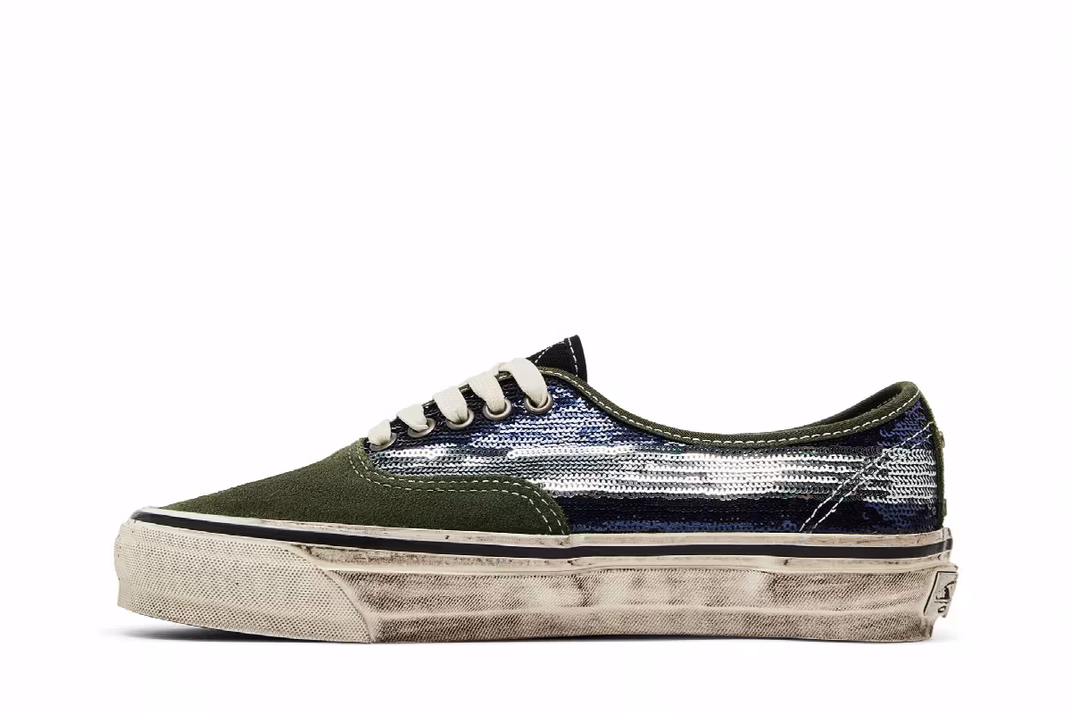 Vans Authentic Premium La Habana - Green Blue, view 4