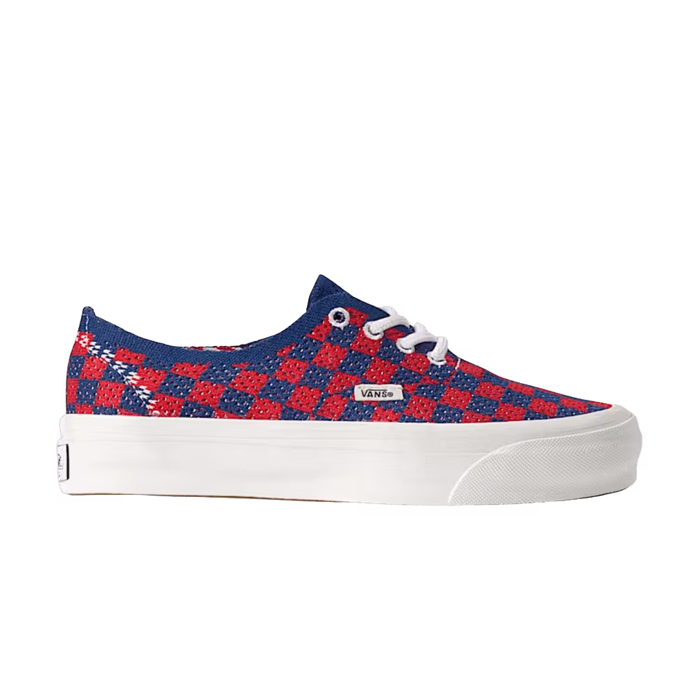 Vans LX Authentic 44 EK Punk Check Red Blue