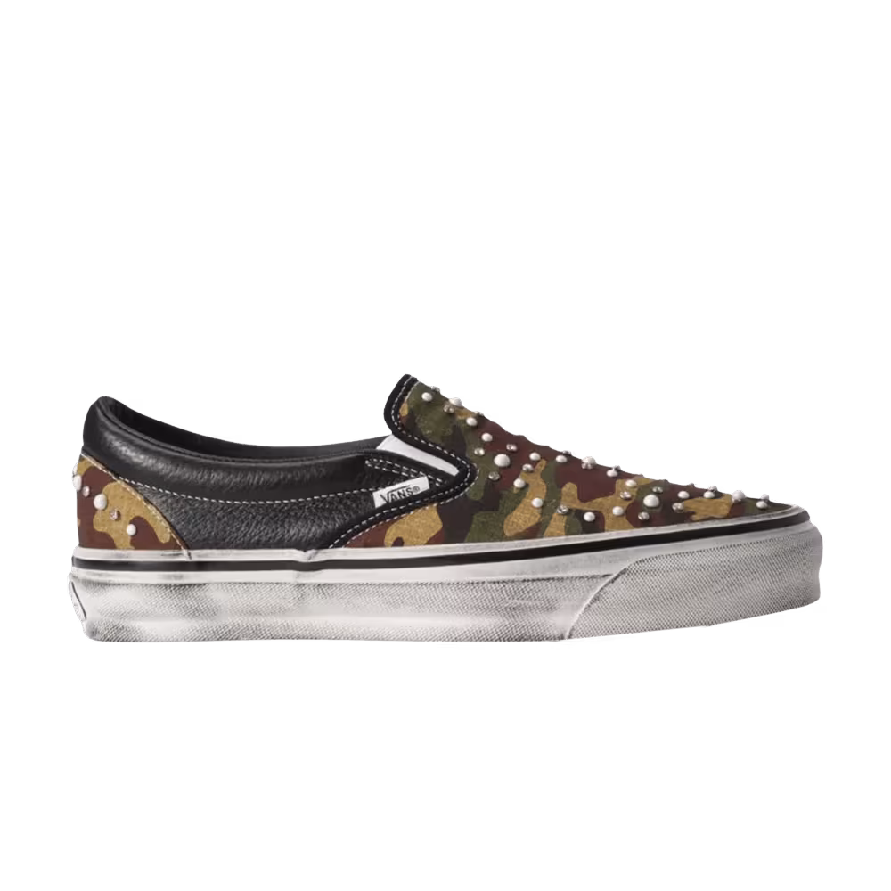 Vans Premium Classic Slip-On Camo Black