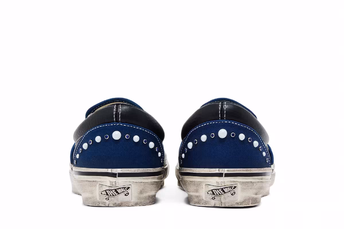 Vans Premium Classic Slip-On Indigo Blue, view 7