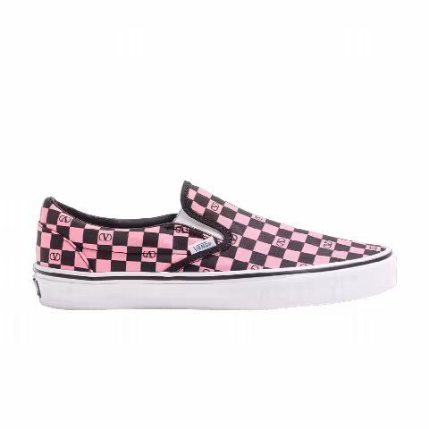 Valentino Garavani x Vans Classic Slip-On 'Checkerboard Pink'