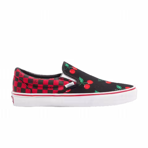 Valentino Garavani x Vans Classic Slip-On 'Checkerboard Cherry Red'