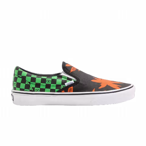 Valentino Garavani x Vans Classic Slip-On 'Tropical Leaves - Green Orange'