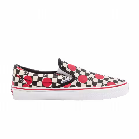 Valentino Garavani x Vans Classic Slip-On 'Big Dots - Black White Red'