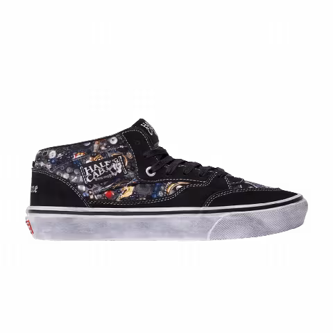 Supreme x Mike Kelley x Vans Half Cab 'Black'