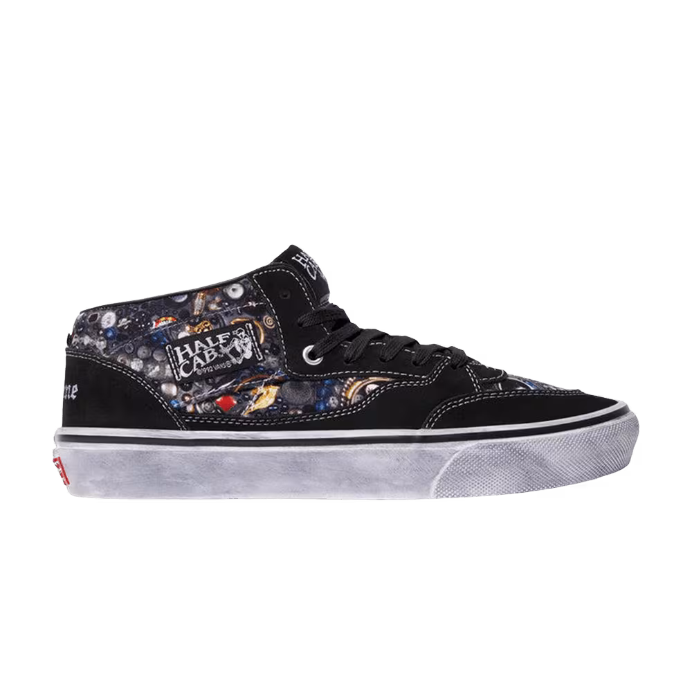 Supreme x Mike Kelley x Vans Half Cab Black
