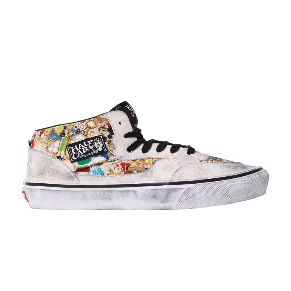 Supreme x Mike Kelley x Vans Half Cab White
