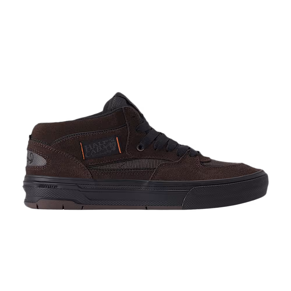 Vans Half Cab Wafflecup Translucent Sidewall Black Blue