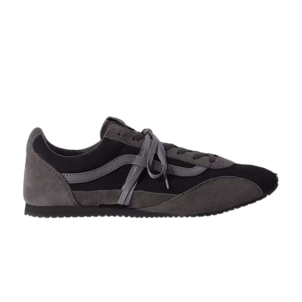 Vans Premium Super Lowpro Elevated Suede Black Dark Gray