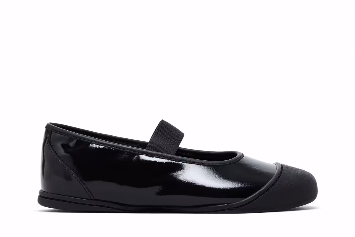 Vans Women's Mary Jane Prima Black Patent, view 2