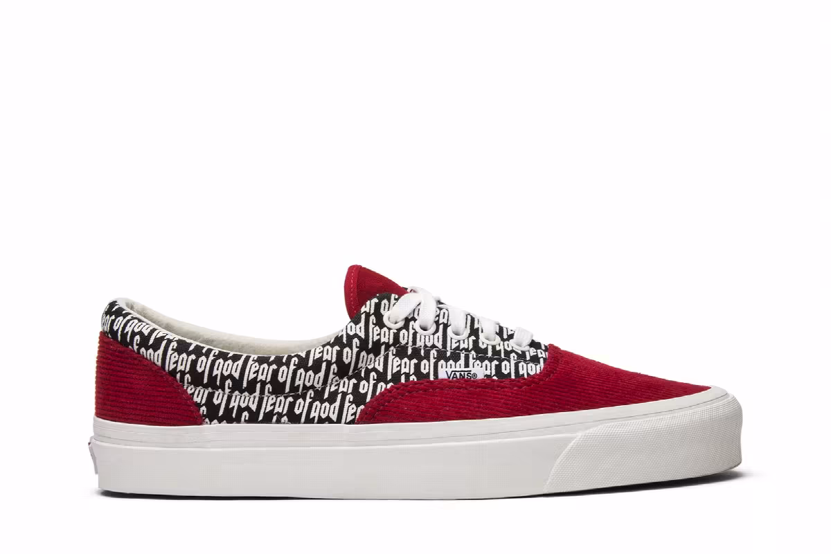 Fear of God x Vans Era 95 DX Collection 2 Red, view 2
