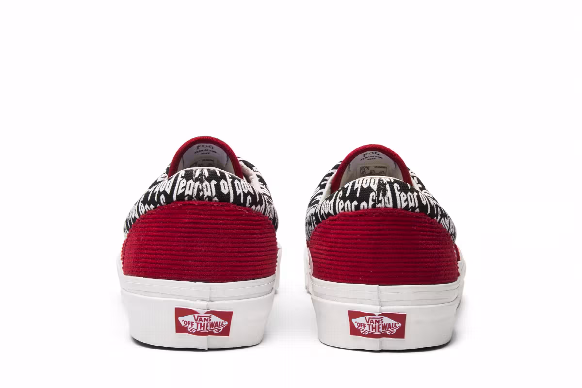 Fear of God x Vans Era 95 DX Collection 2 Red, view 7