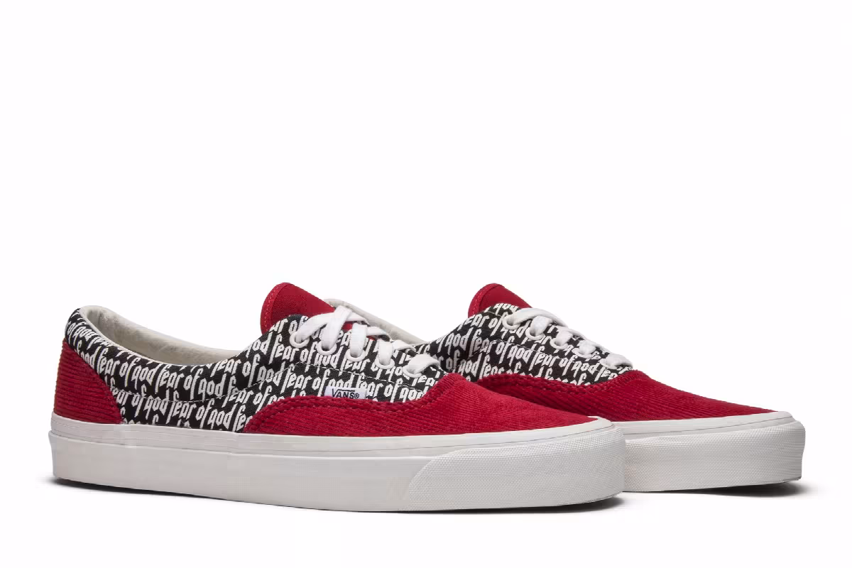 Fear of God x Vans Era 95 DX Collection 2 Red, view 9