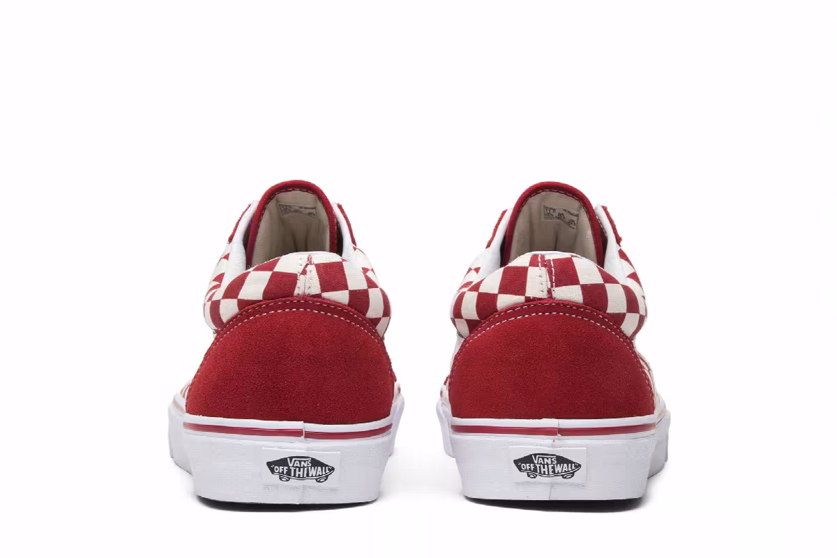 Vans Old Skool Red Checkerboard, view 7