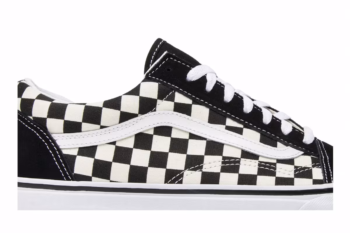 Vans Old Skool Black Checkerboard, view 3