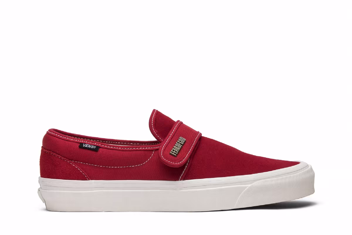 Fear of God x Vans Slip-On 47 DX Collection 2 Red, view 2