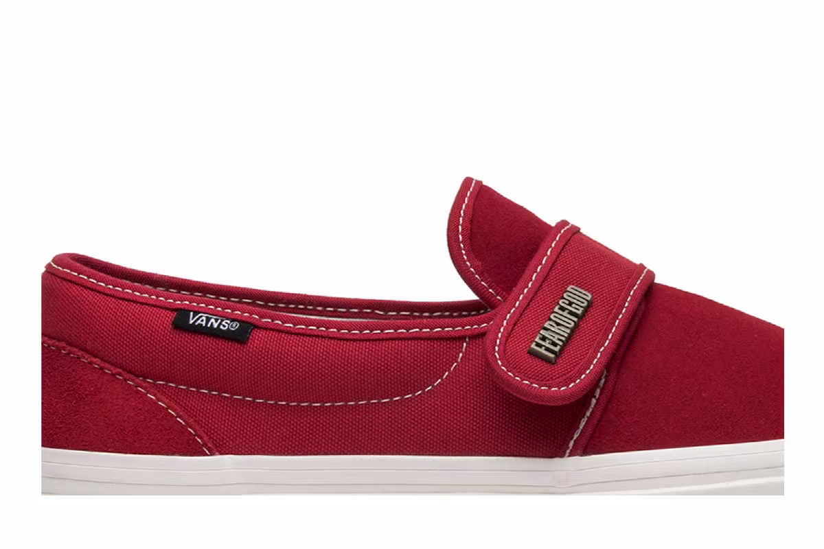 Fear of God x Vans Slip-On 47 DX Collection 2 Red, view 3