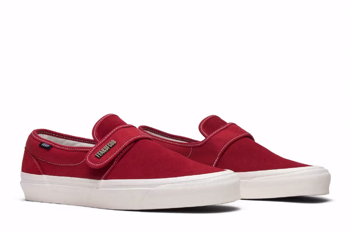 Fear of God x Vans Slip-On 47 DX Collection 2 Red, view 9
