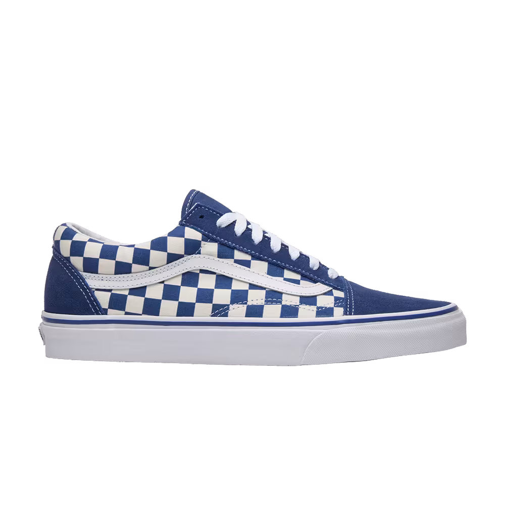 Vans Old Skool Blue Checkerboard