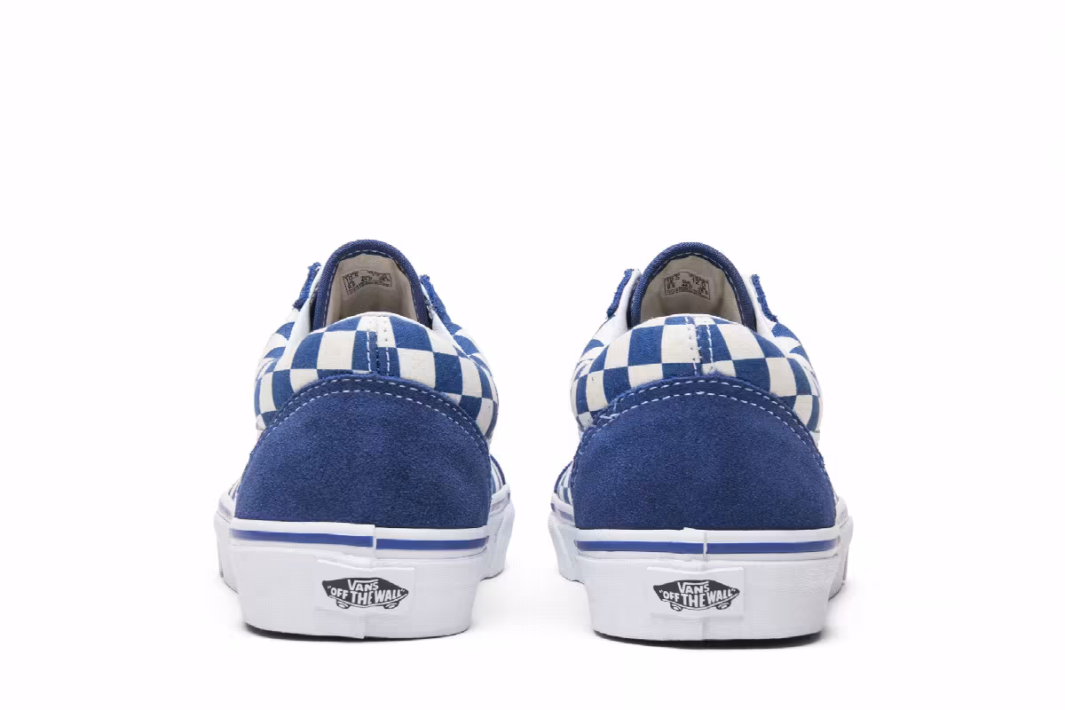 Vans Old Skool Blue Checkerboard, view 7