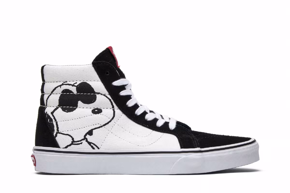 Peanuts x Vans Sk8-Hi Reissue Joe Cool, view 2