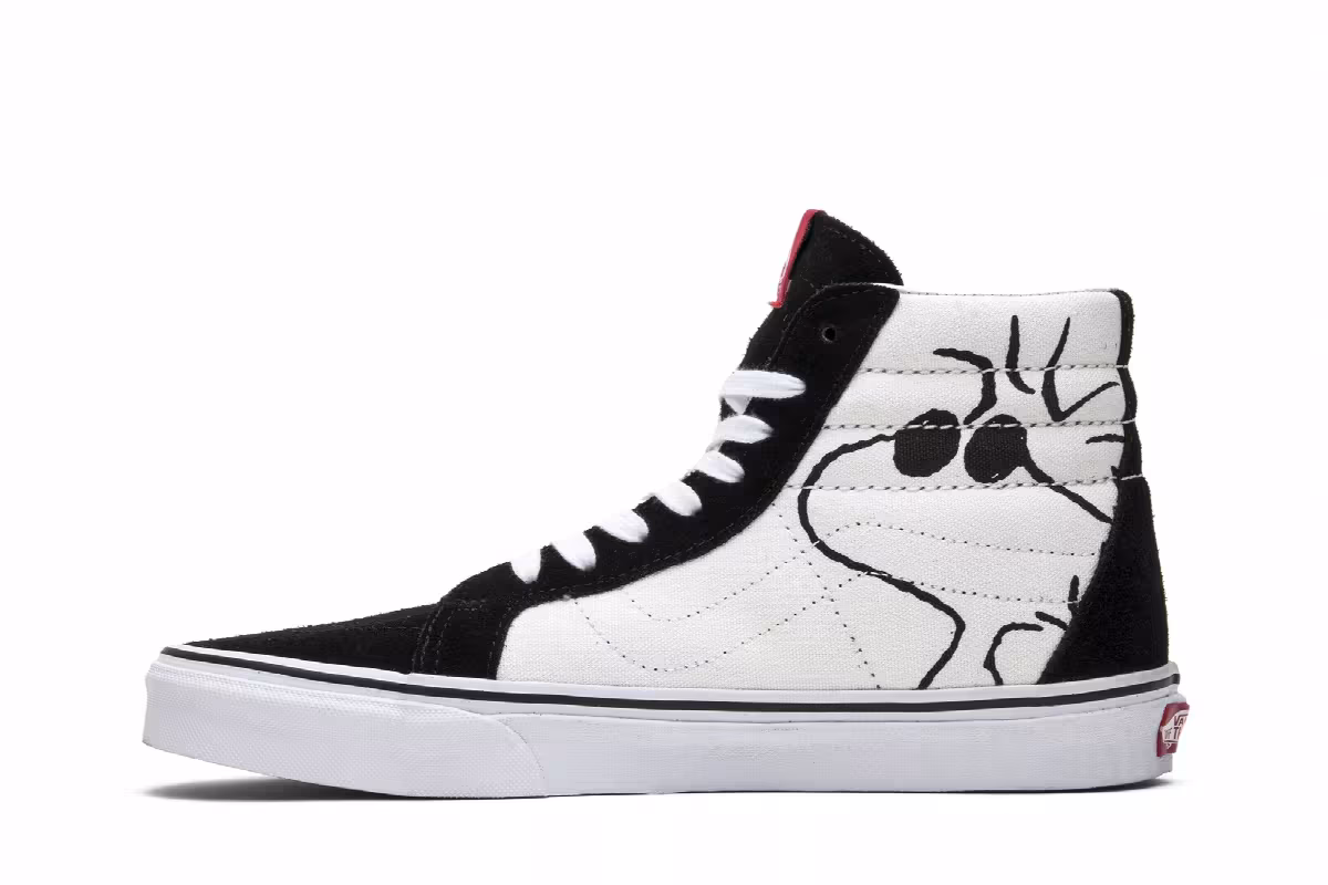 Peanuts x Vans Sk8-Hi Reissue Joe Cool, view 4