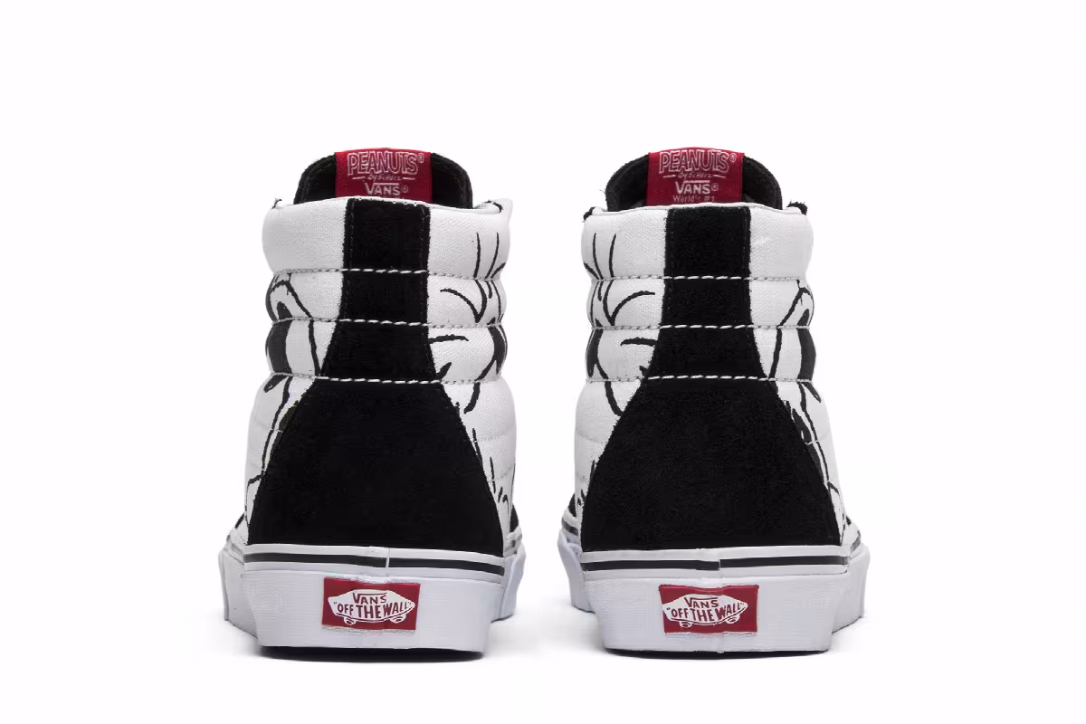 Peanuts x Vans Sk8-Hi Reissue Joe Cool, view 7