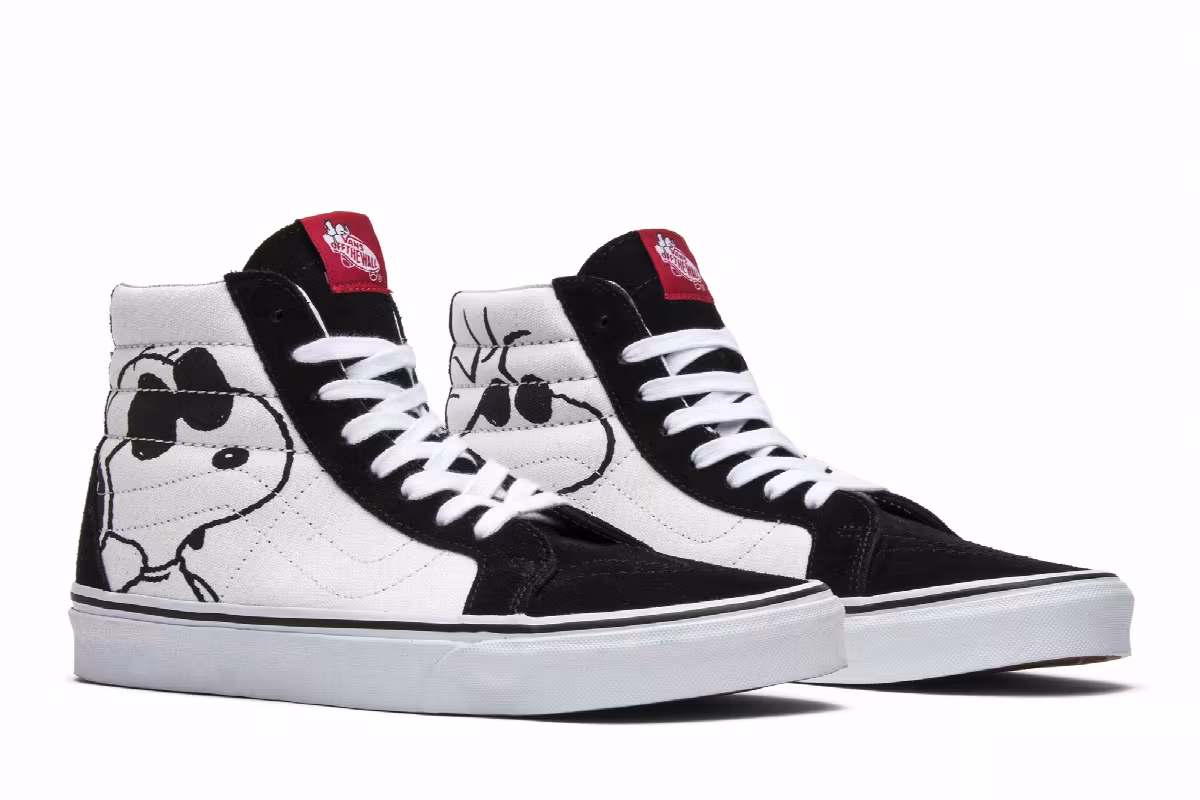 Peanuts x Vans Sk8-Hi Reissue Joe Cool, view 9
