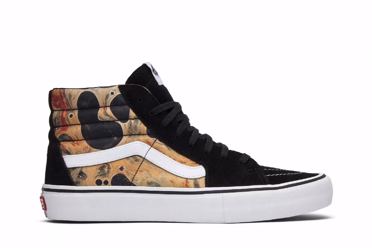 Andres Serrano x Supreme x Vans Sk8-Hi Blood and Semen, view 2