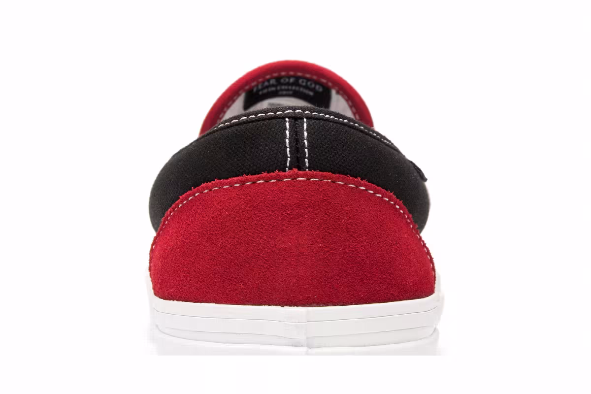 Fear of God x Vans Slip-On 47 DX Collection 2 Red Black, view 8