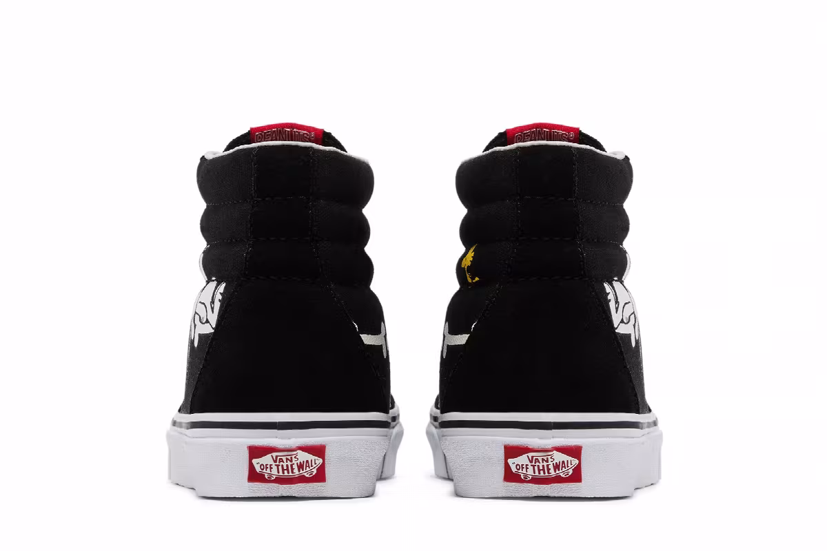 Peanuts x Vans SK8-Hi Reissue Snoopy Bones, view 7
