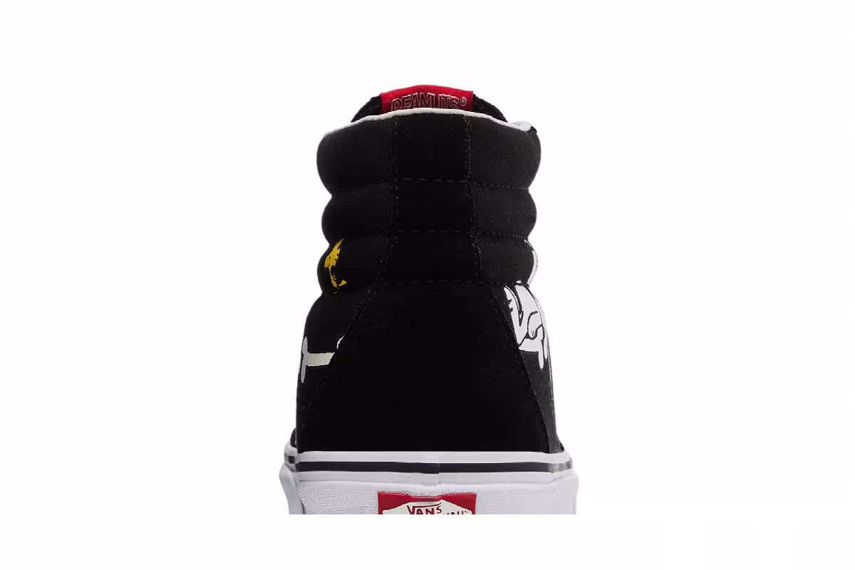 Peanuts x Vans SK8-Hi Reissue Snoopy Bones, view 8