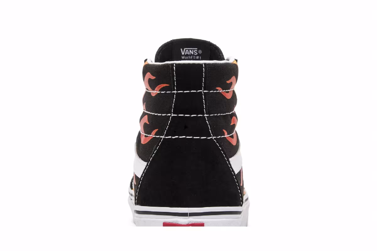 Vans Sk8-Hi Reissue Flames, view 8