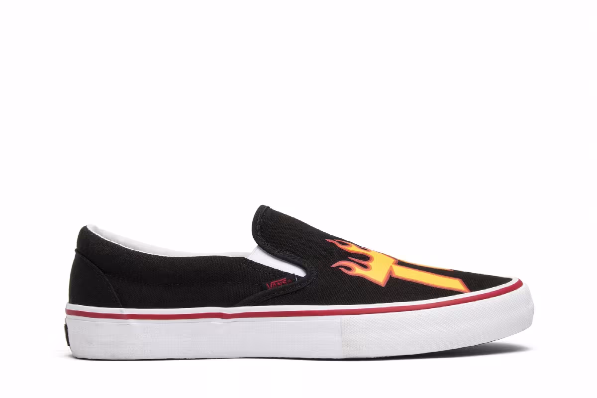 Thrasher x Vans Slip-On Pro Thrasher, view 2