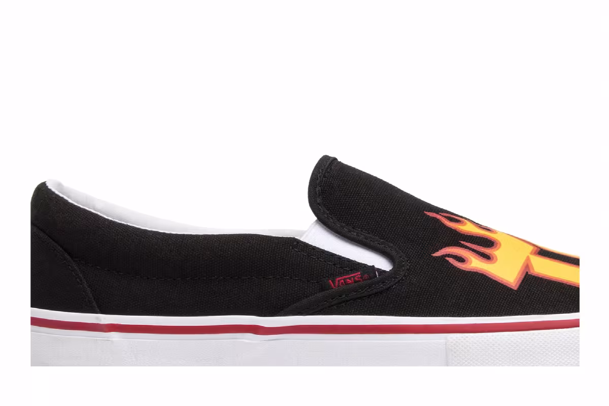 Thrasher x Vans Slip-On Pro Thrasher, view 3