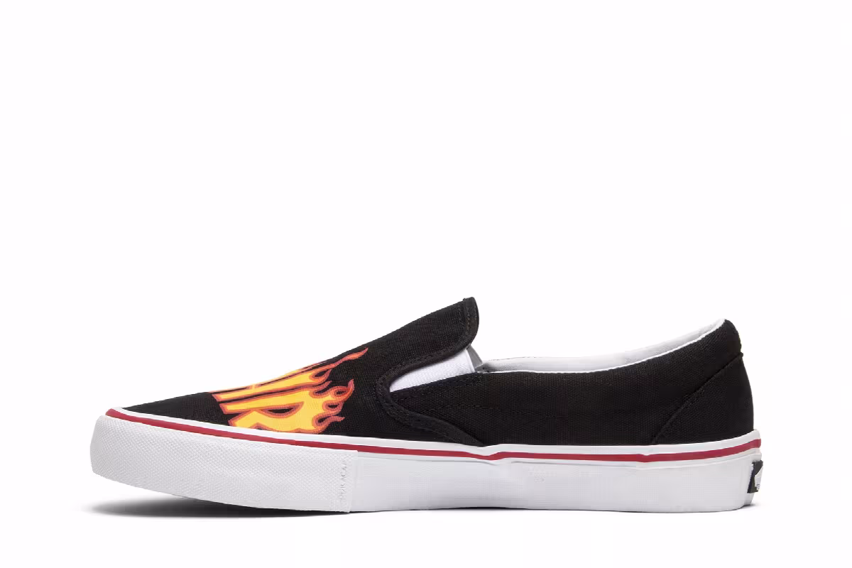 Thrasher x Vans Slip-On Pro Thrasher, view 4