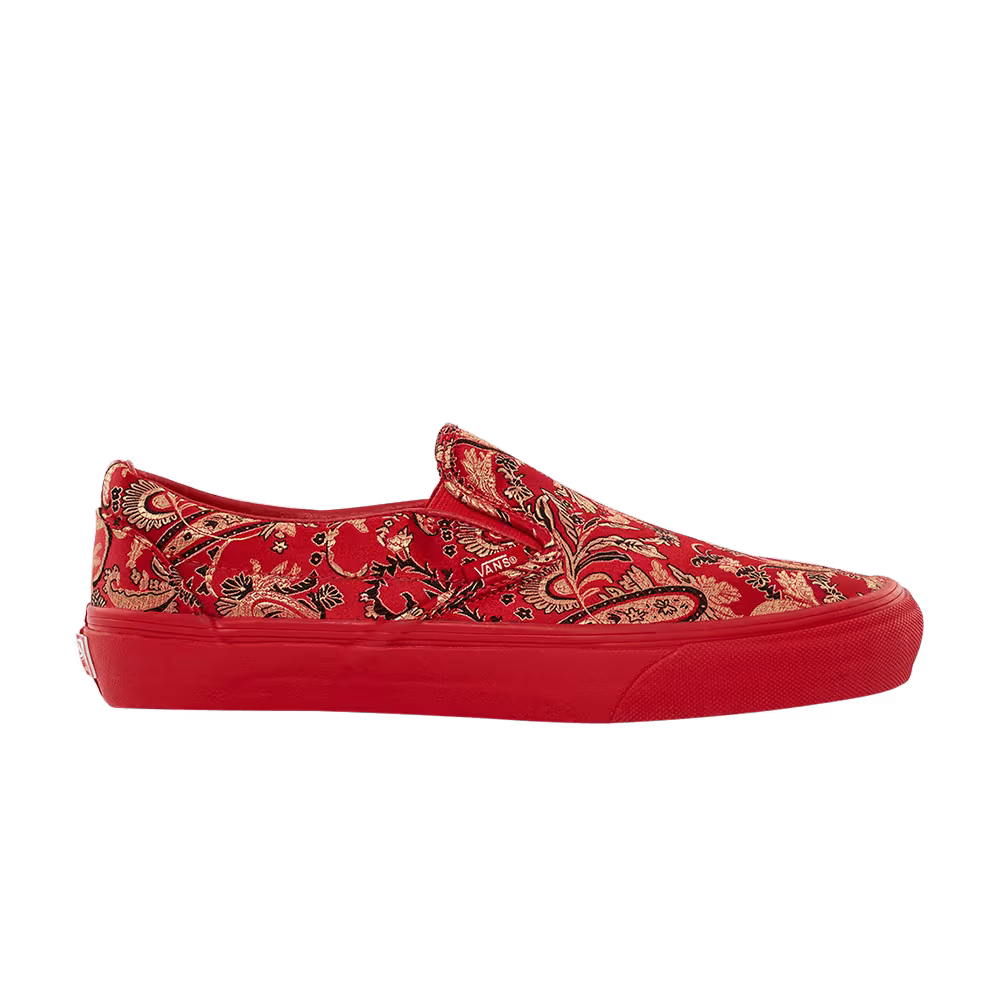 Opening Ceremony x Vans Slip-On LX Qi Pao II Red