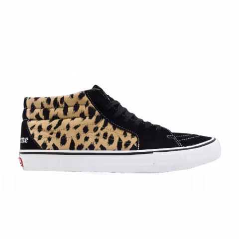 Supreme x Vans Sk8-Mid Pro 'Cheetah Velvet'